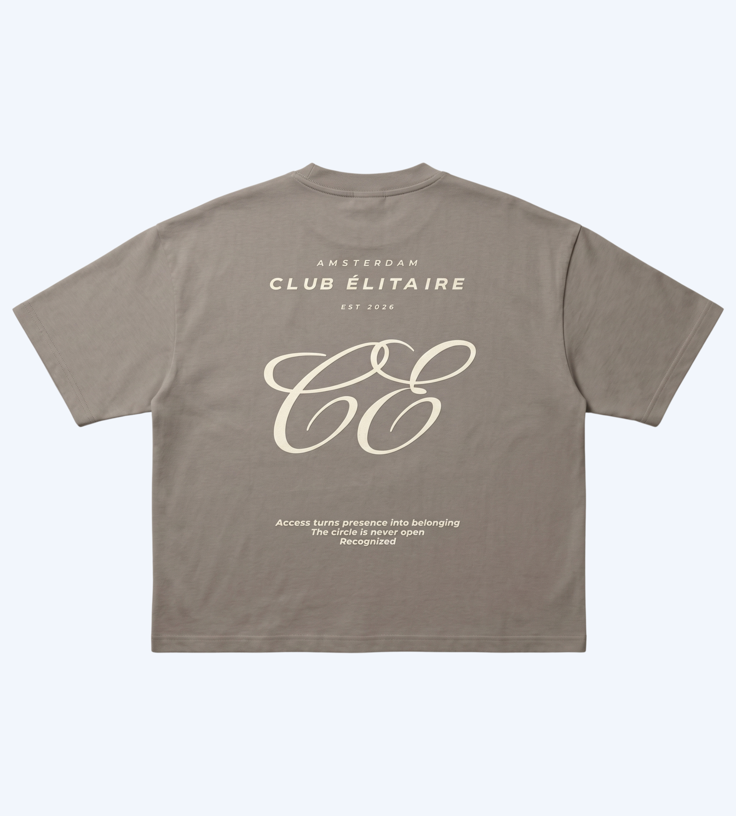 Signature Élitaire Boxy T-Shirt