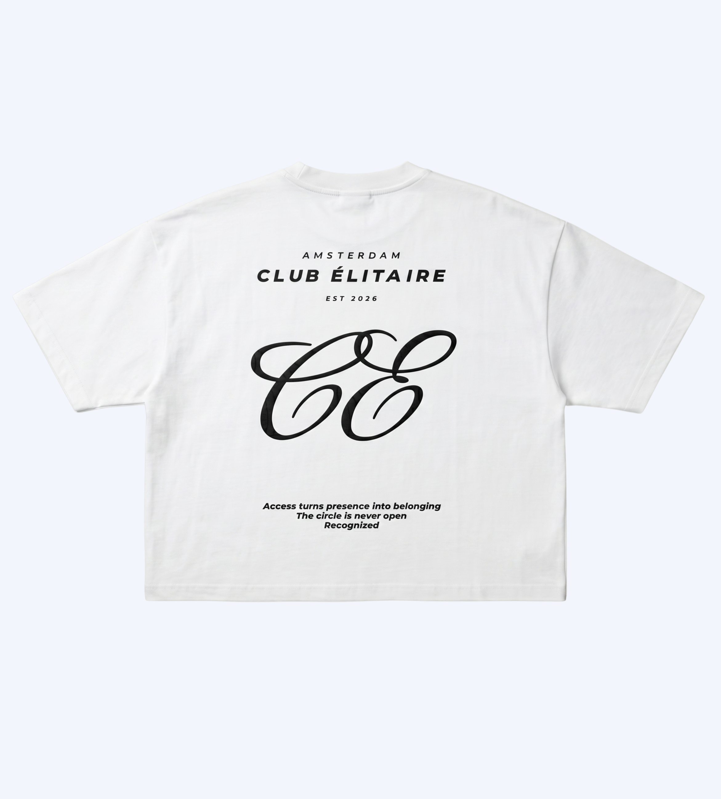 Signature Élitaire Boxy T-Shirt